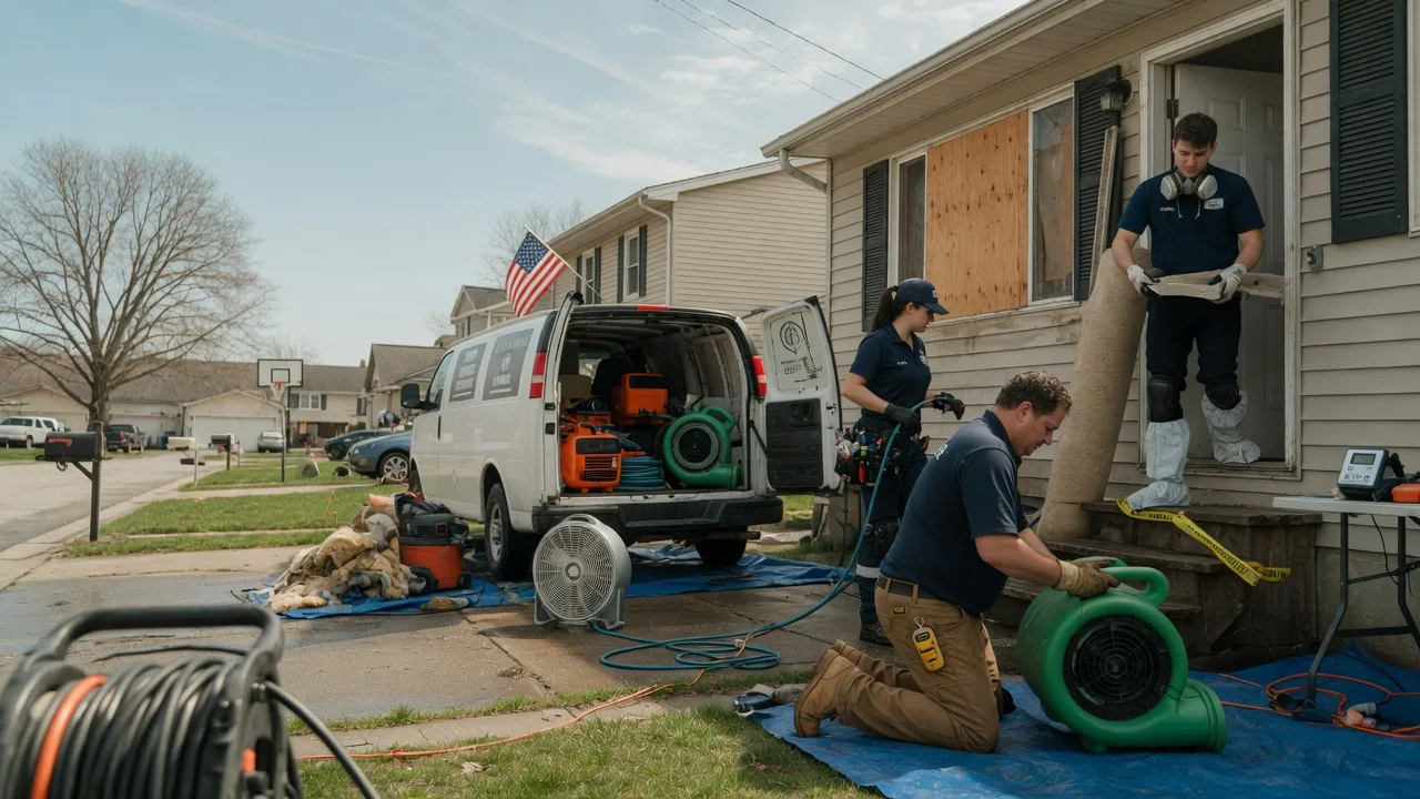 Water Damage Restoration in Transylvania, LA near me